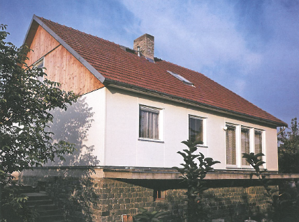 Jedna z prvních drevostaveb RD Rýmařov - 117 s podkroviem